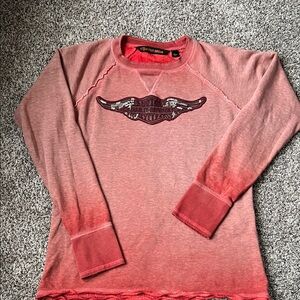 Harley Davidson long sleeve crew neck sweatshirt